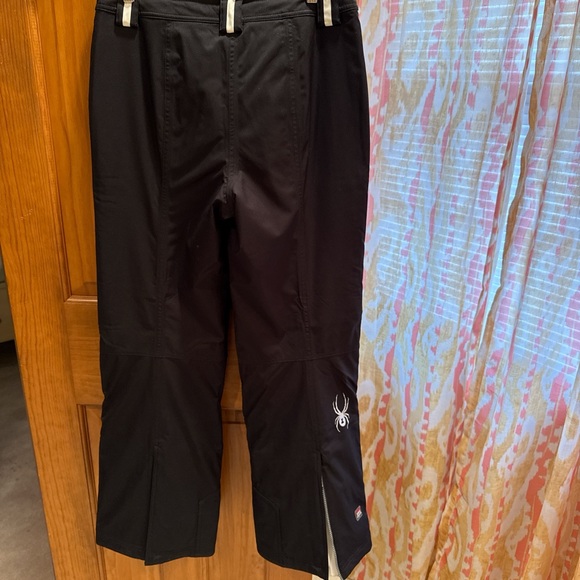 Spyder Black Pants with White Accents - Picture 4 of 5